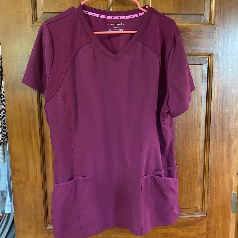 HeartSoul Scrub Top